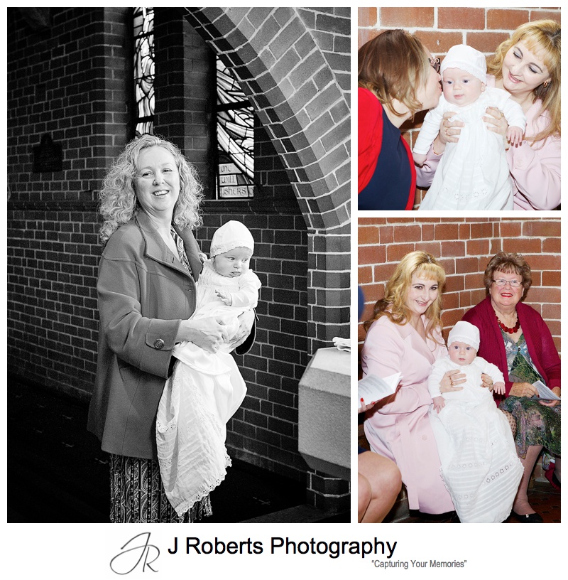 Christening Baptism Photography Sydney St Peters Anglican Church Cremorne and Family Home Cremorne 